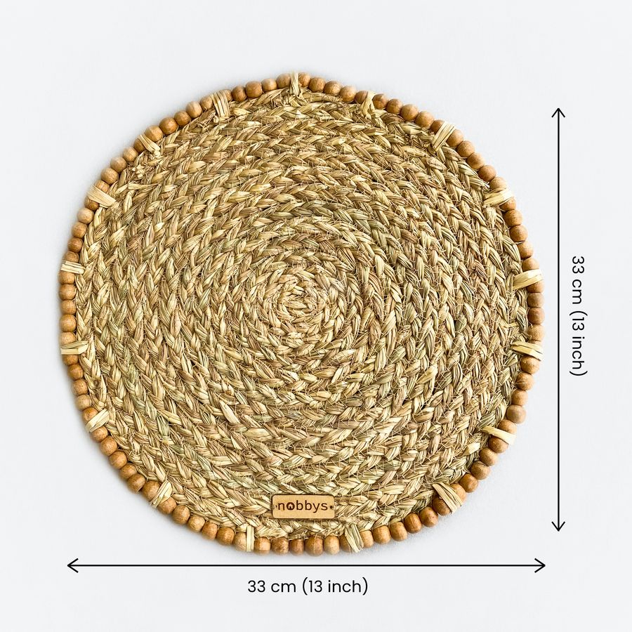 Round Braided Placemats Braided Placemat Nobbys