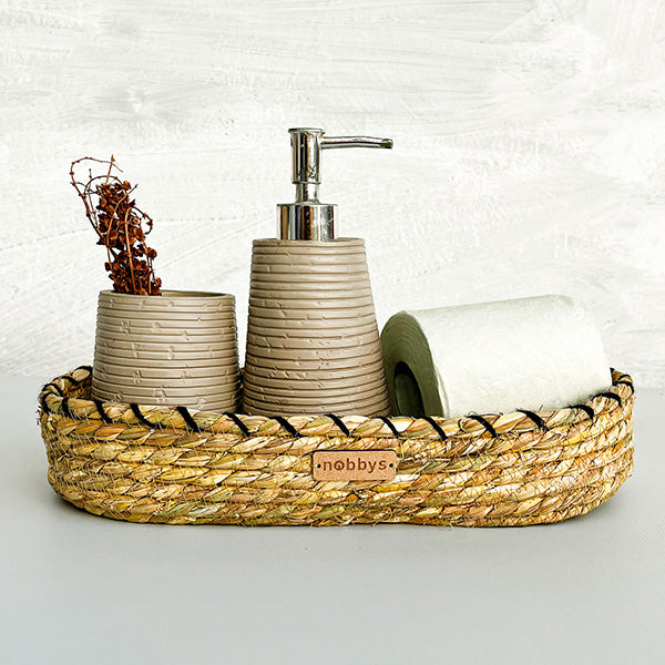 Golden Grass Coiled Bread / Remote Multipurpose Basket Nobbys