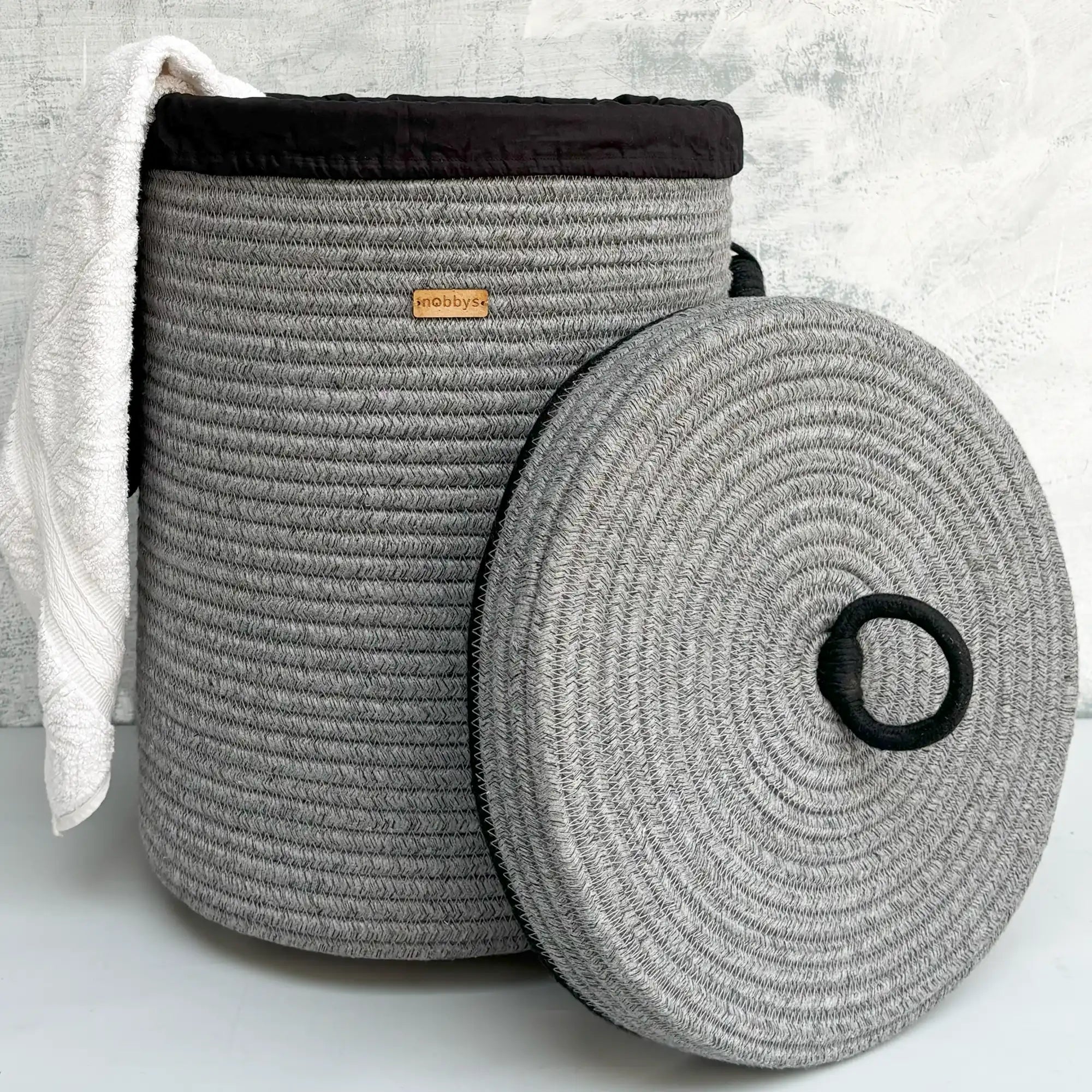 Laundry Basket with Lid