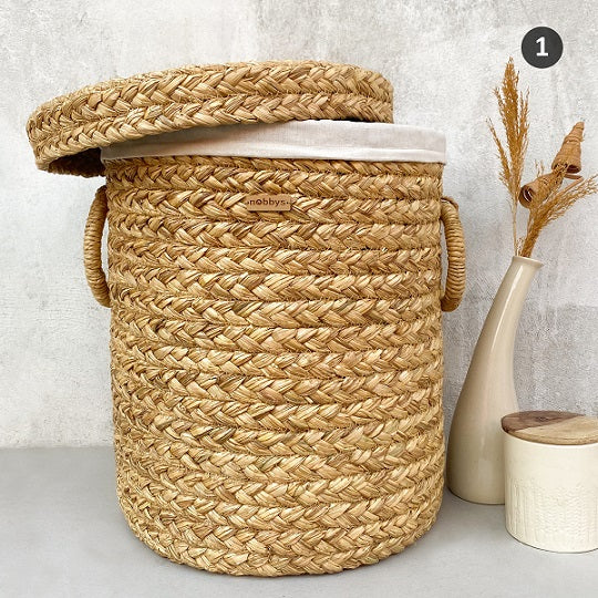 The Roots - Combo Of Laundry Basket, Storage Basket And More (5 Products) Nobbys
