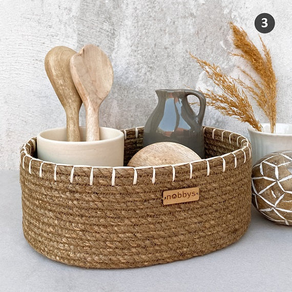 The Wanderlust -Combo Of Laundry Basket, Planter And More (5 Products) Nobbys